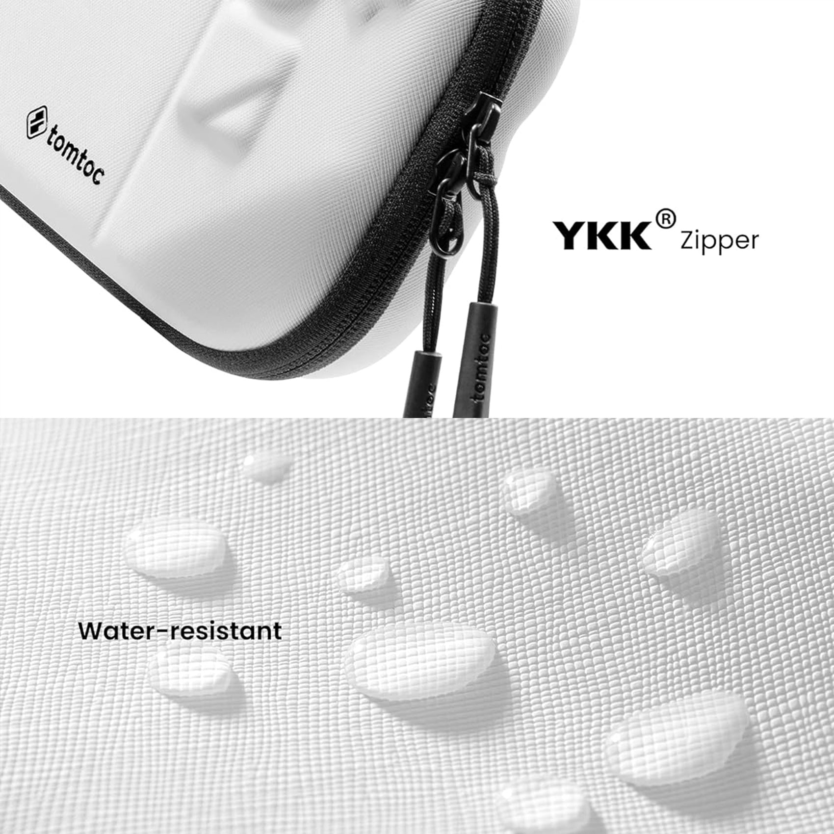 tomtoc Steam Deck Carrying Case / Protective Case / Hard Portable Travel Carrying Bag - White