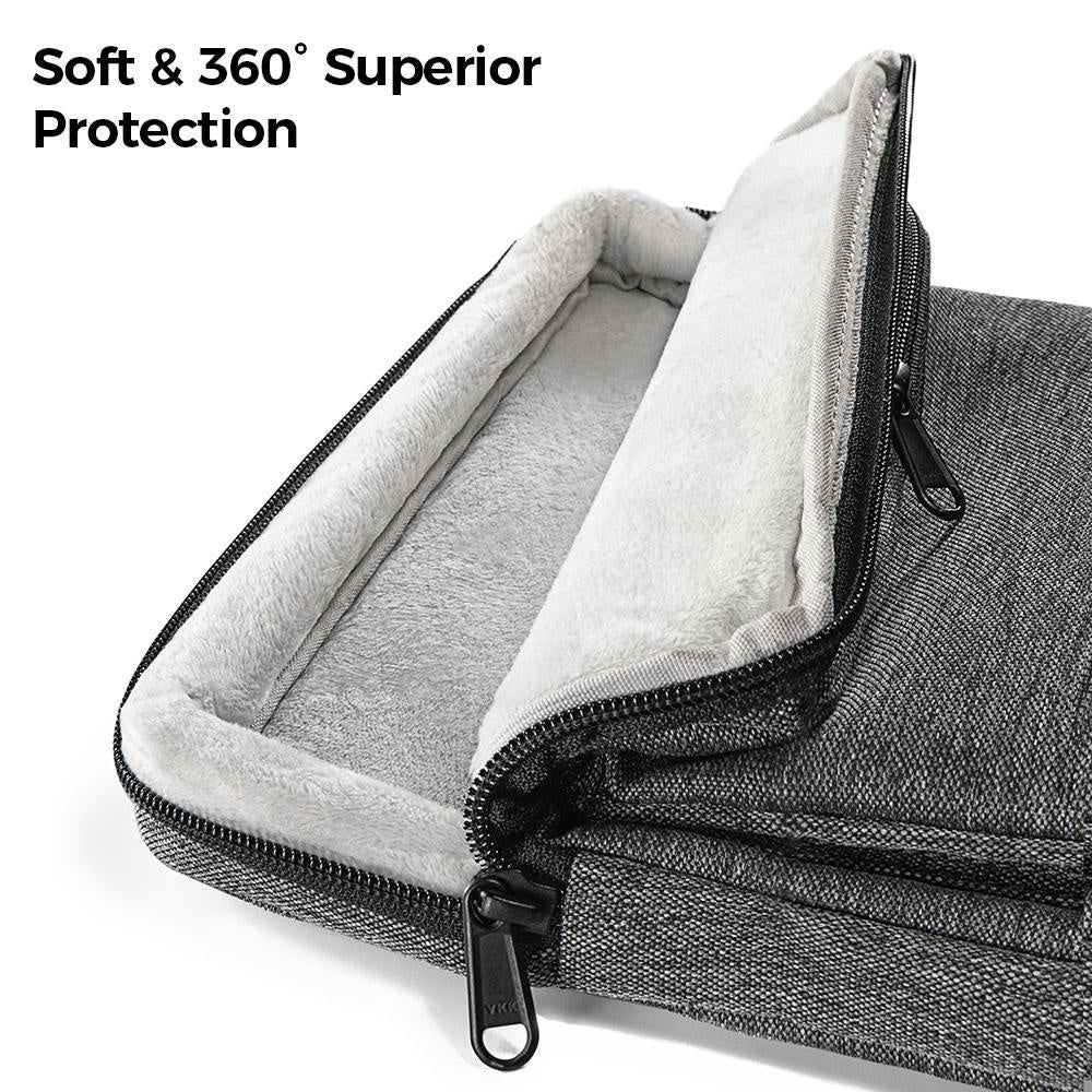 tomtoc 13 Inch Versatile Laptop Messenger Bag - Gray