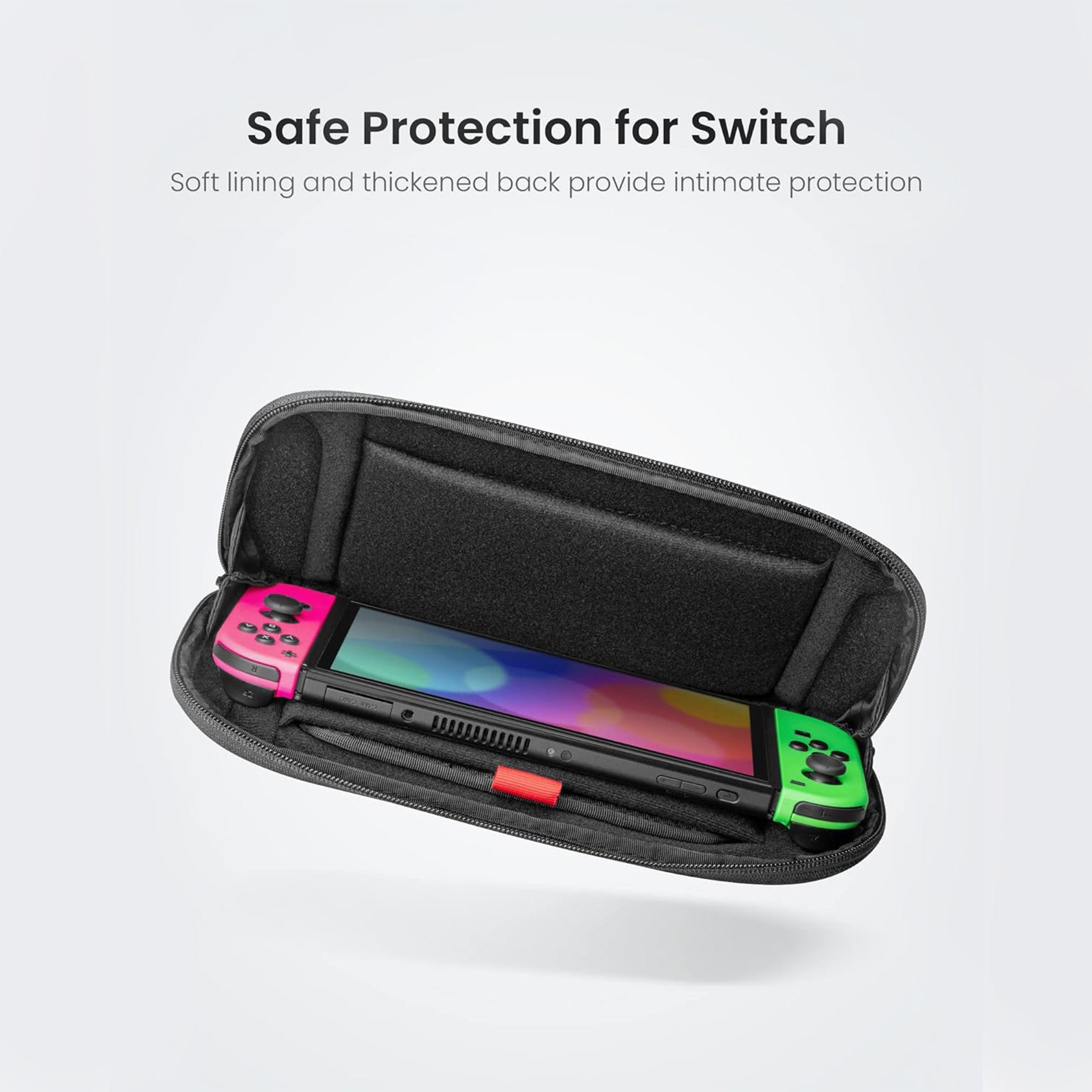 tomtoc Arccos Series Carrying Bag / Nintendo Switch Bag - Nintendo Switch and OLED Model - Black