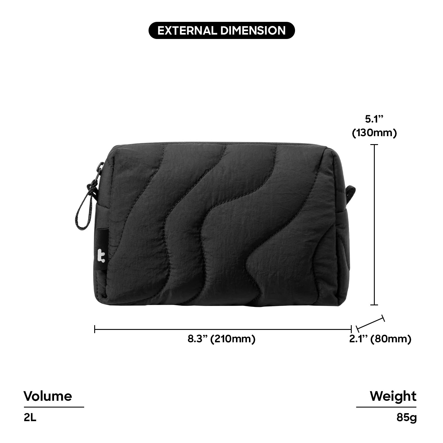 tomtoc Terra-A27 Portable Pouch