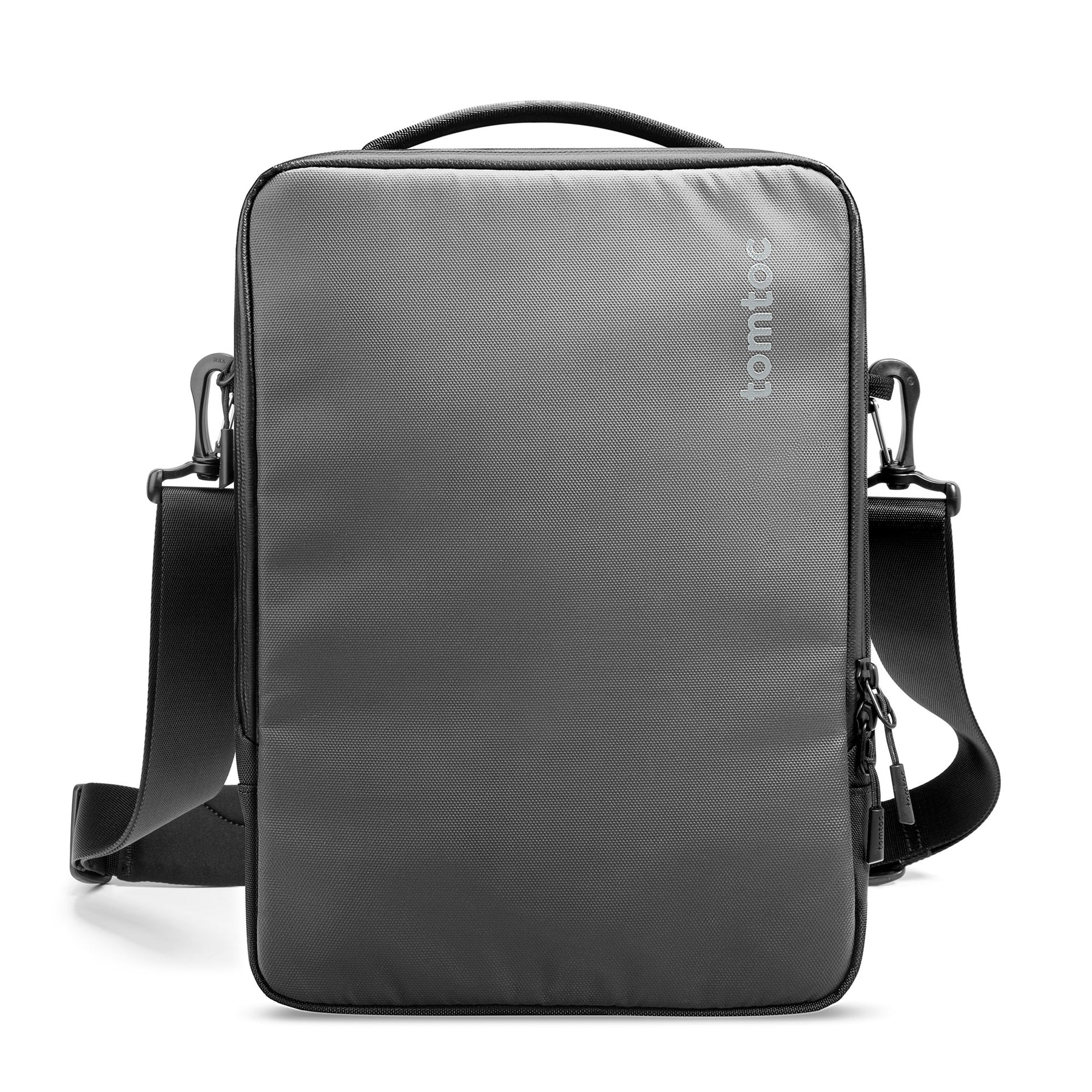 tomtoc DefenderACE-A04 Laptop Black Shoulder Bag for MacBook Pro 14 Inch