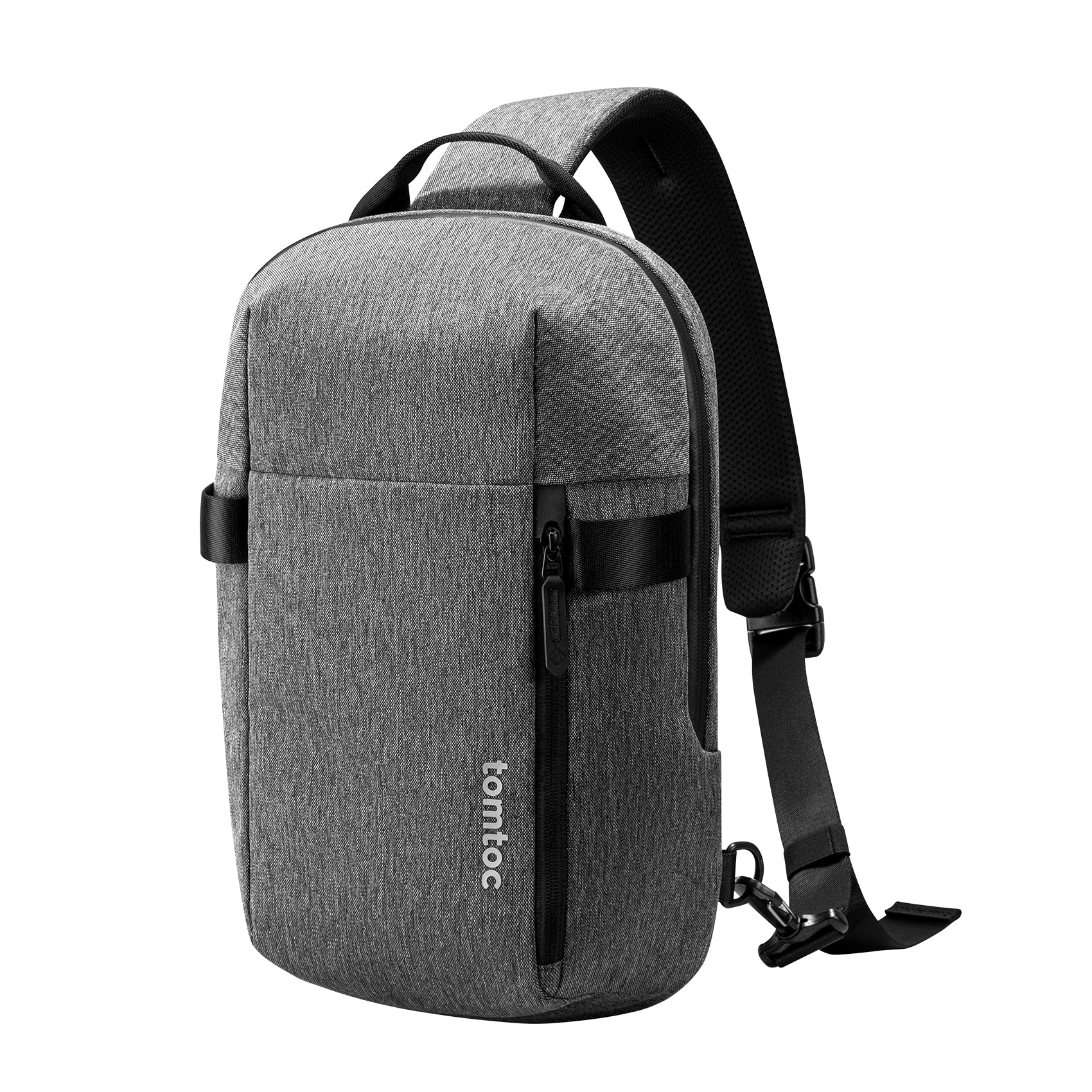 tomtoc 14 Inch Croxbody Shoulder Bag / Sling Bag / Crossbody bag / Men Bag - Gray