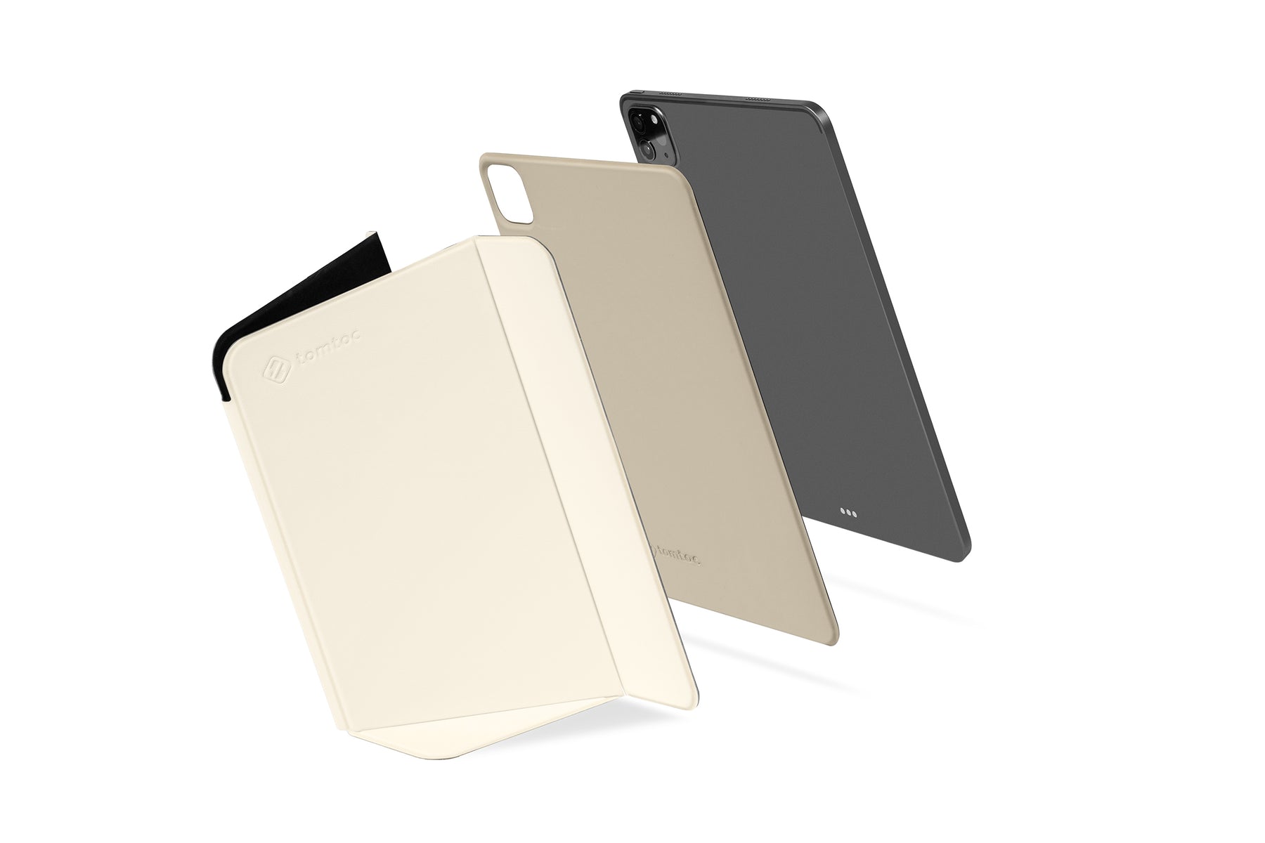 tomtoc 11 Inch Ultra Slim Lightweight Magnetic Case - White