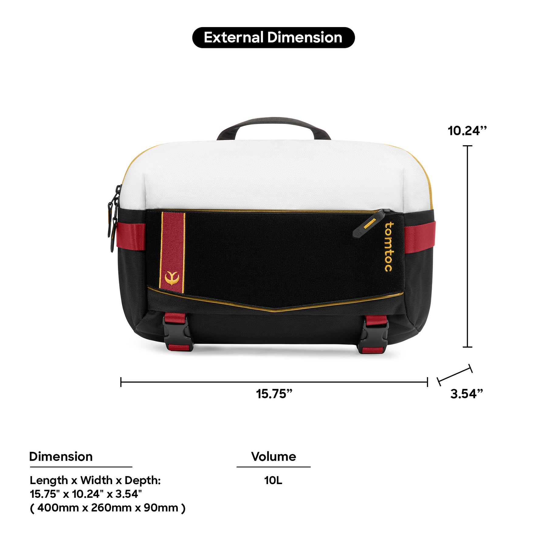 tomtoc Monster Hunter Royal Order Sling Bag - L