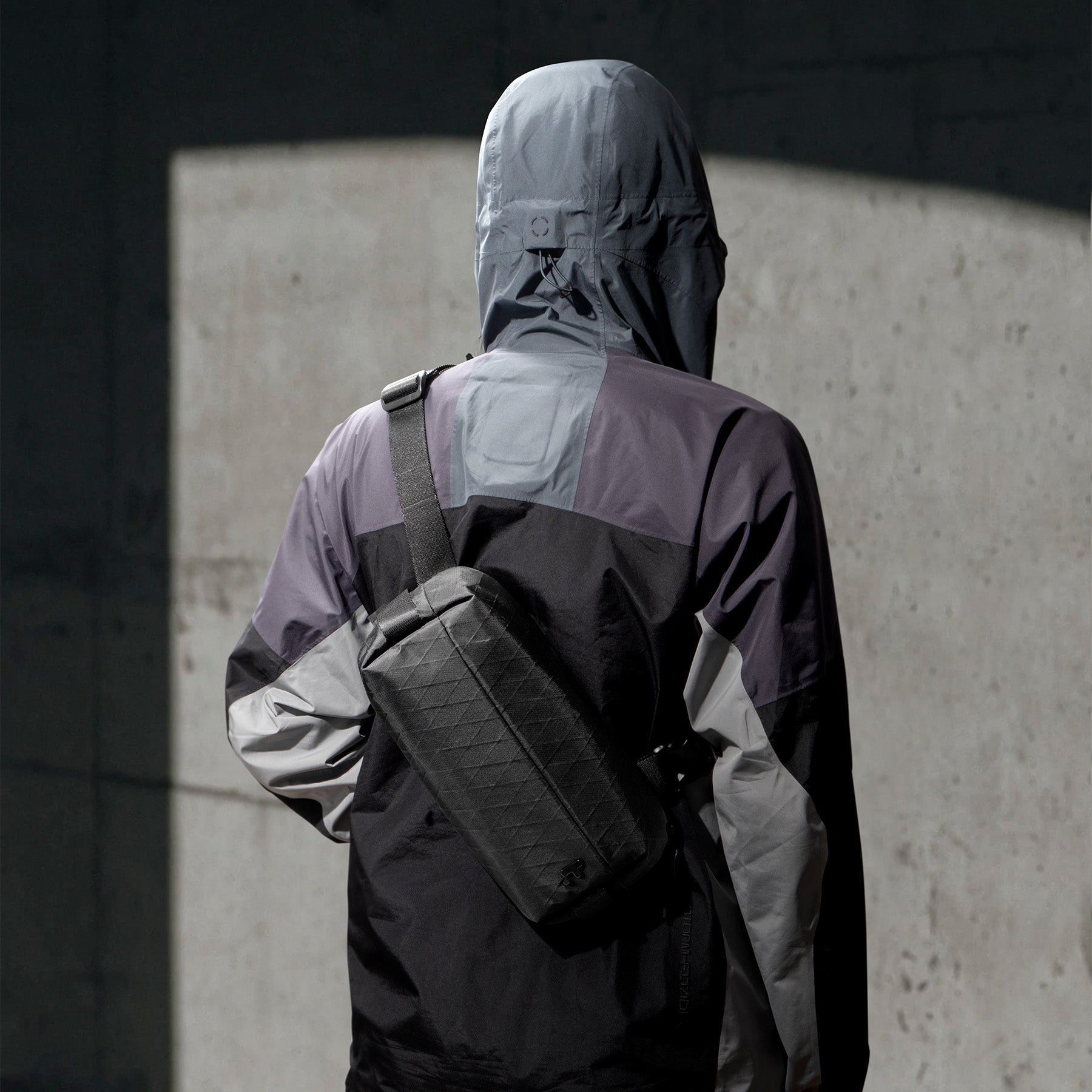 tomtoc Explorer X-Pac Sling Men Bag / Crossbody Bag / Shoulder Bag / Chest Bag - Black