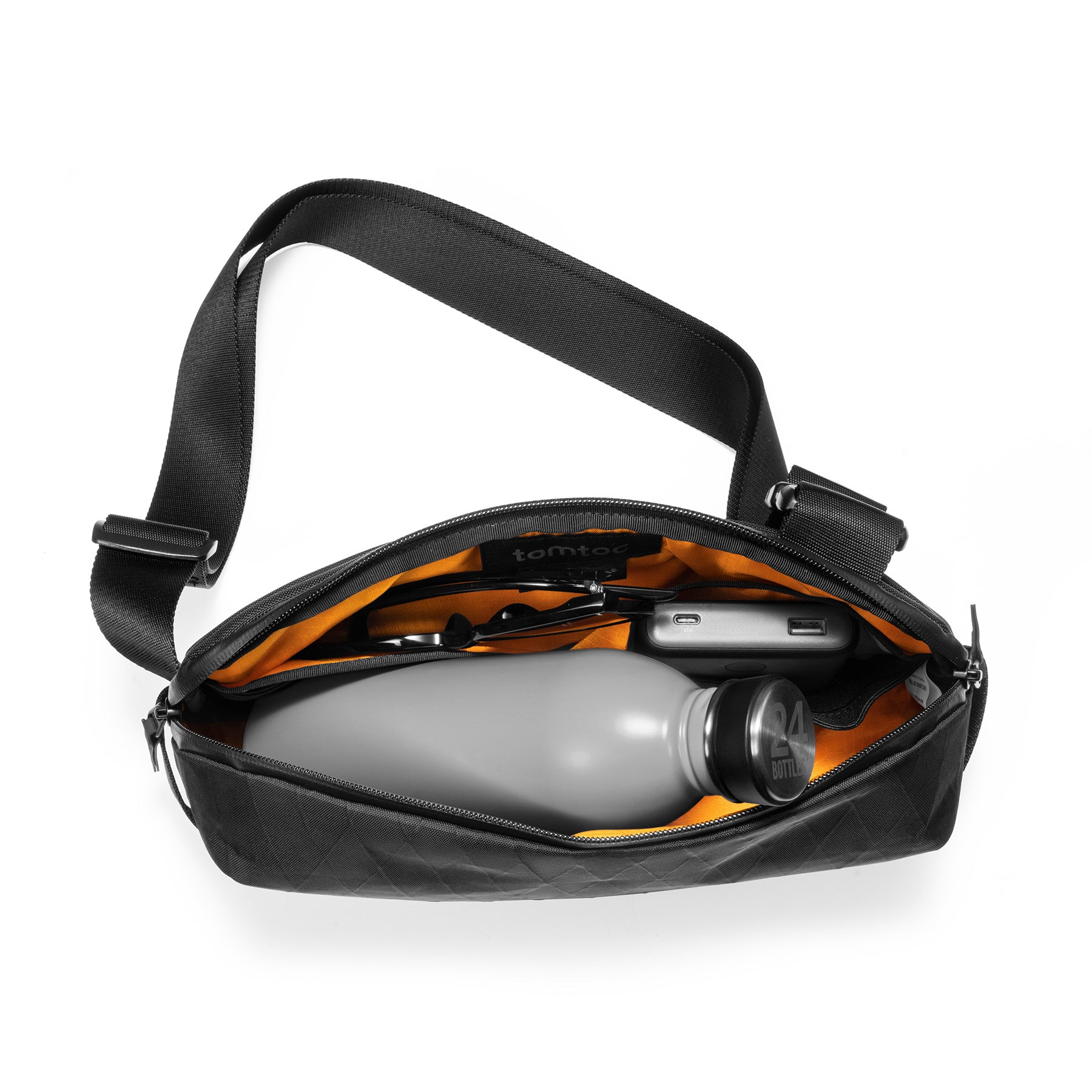 tomtoc Explorer X-Pac Sling Men Bag / Crossbody Bag / Shoulder Bag / Chest Bag - Black