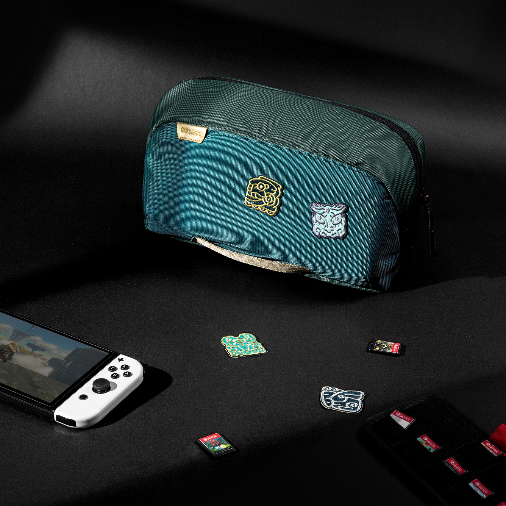 tomtoc G-Sling Crossbody Shoulder Bag / Crossbody Bag / Men Bag / Nintendo Switch Bag - Turquoise