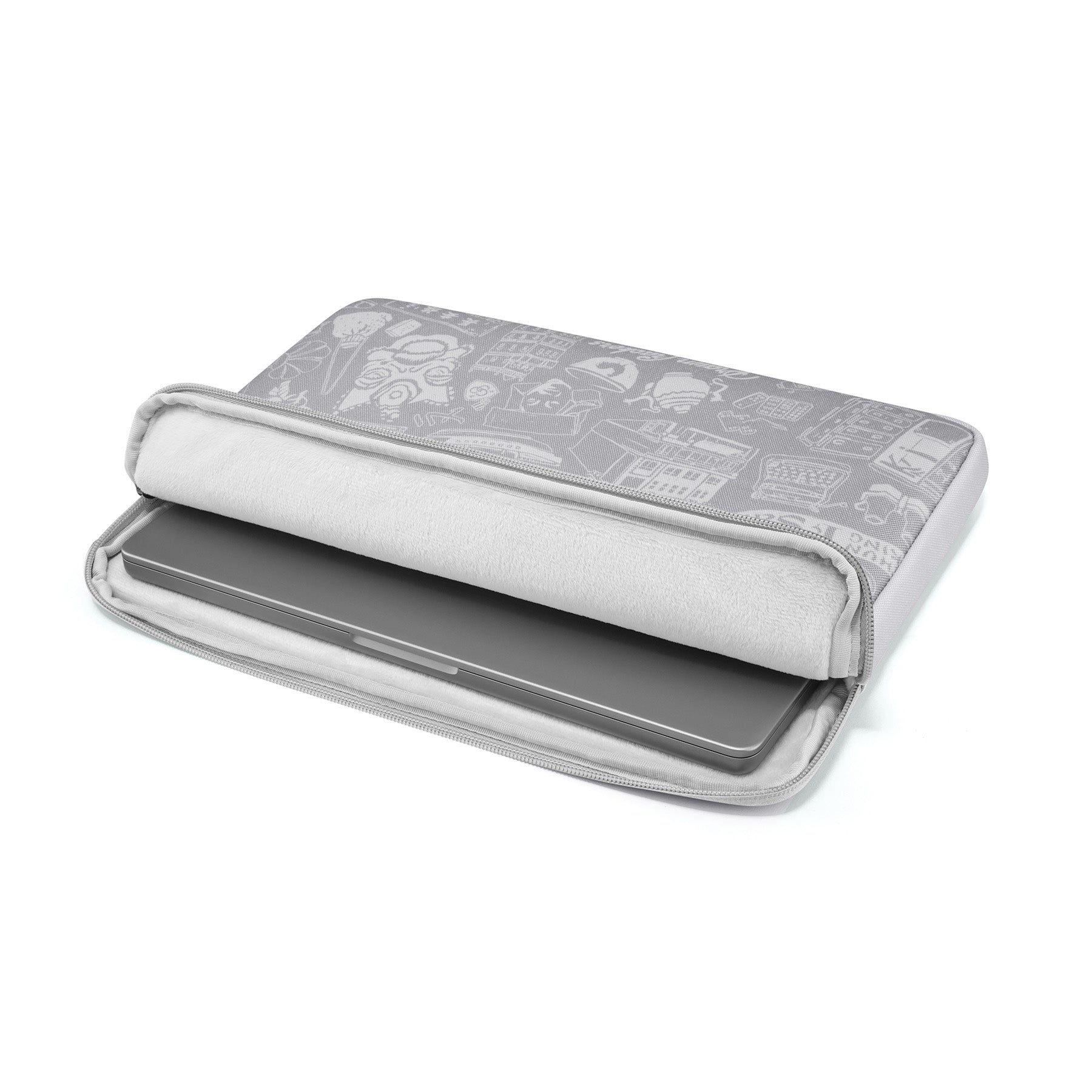 tomtoc OCHM 14 Inch Versatile 360 Protective Laptop Sleeve / MacBook Sleeve - Gray