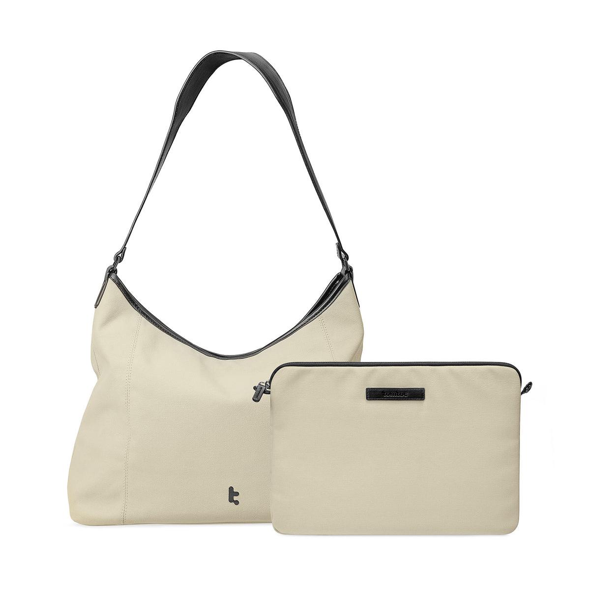 tomtoc 14 Inch Versatile Laptop ToteBag / Women Bag / Ladies Bag - Khaki