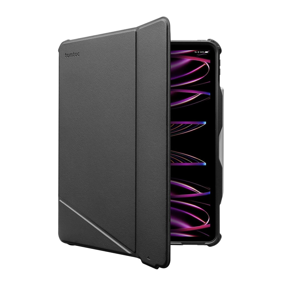 tomtoc 12.9 Inch iPad Pro Detachable Protective Case - Diamond Black