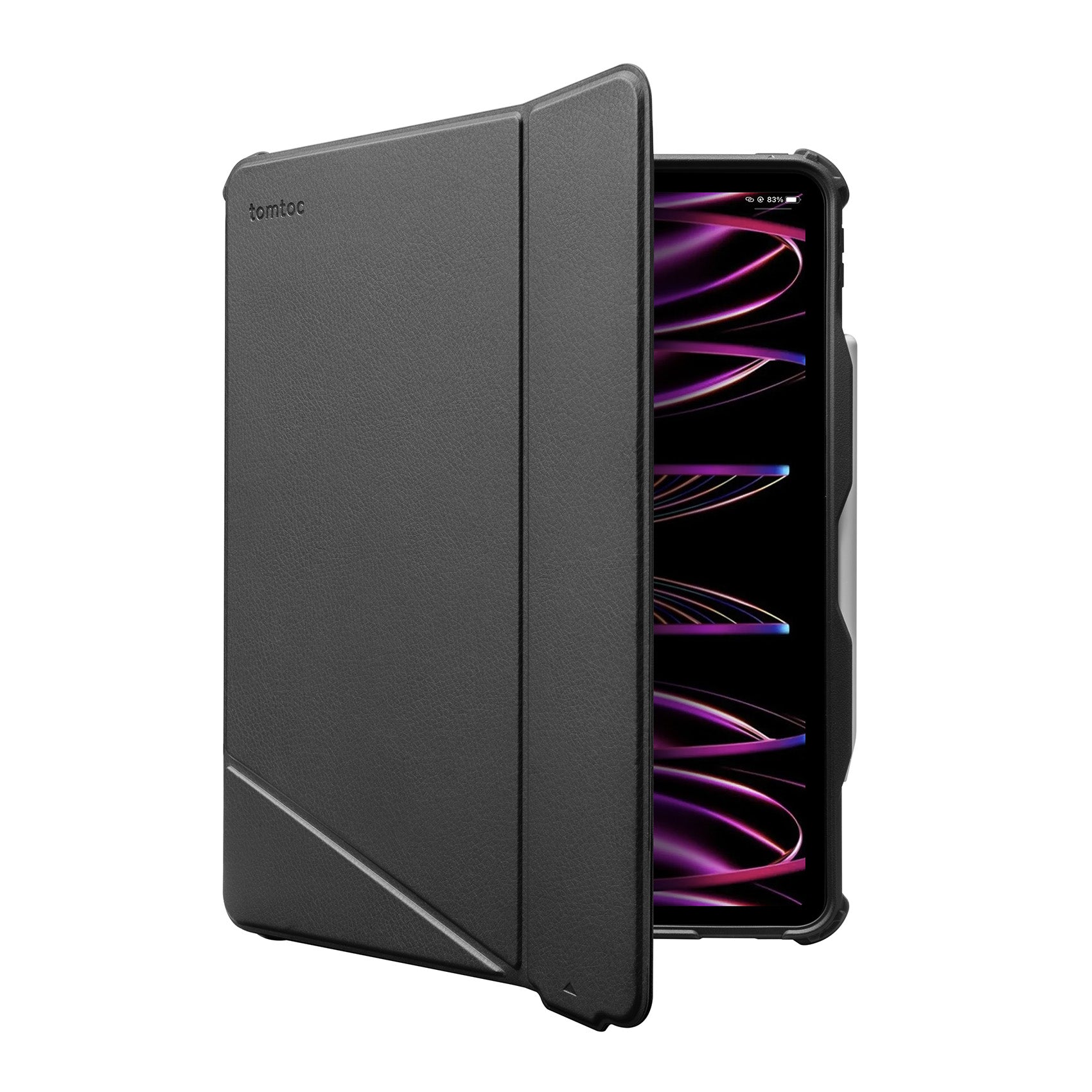 tomtoc 12.9 Inch iPad Pro Detachable Protective Case - Diamond Black