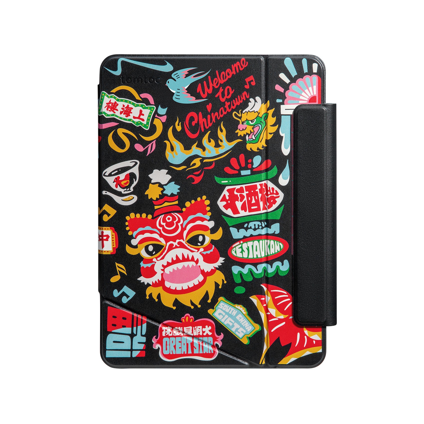 tomtoc OCHM 11 Inch Ultra Slim Lightweight Magnetic Case - Black