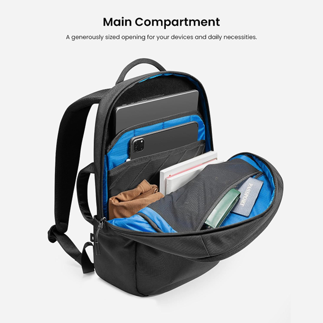 tomtoc Premium Urban-T65 Laptop Backpack 15.6 Inch