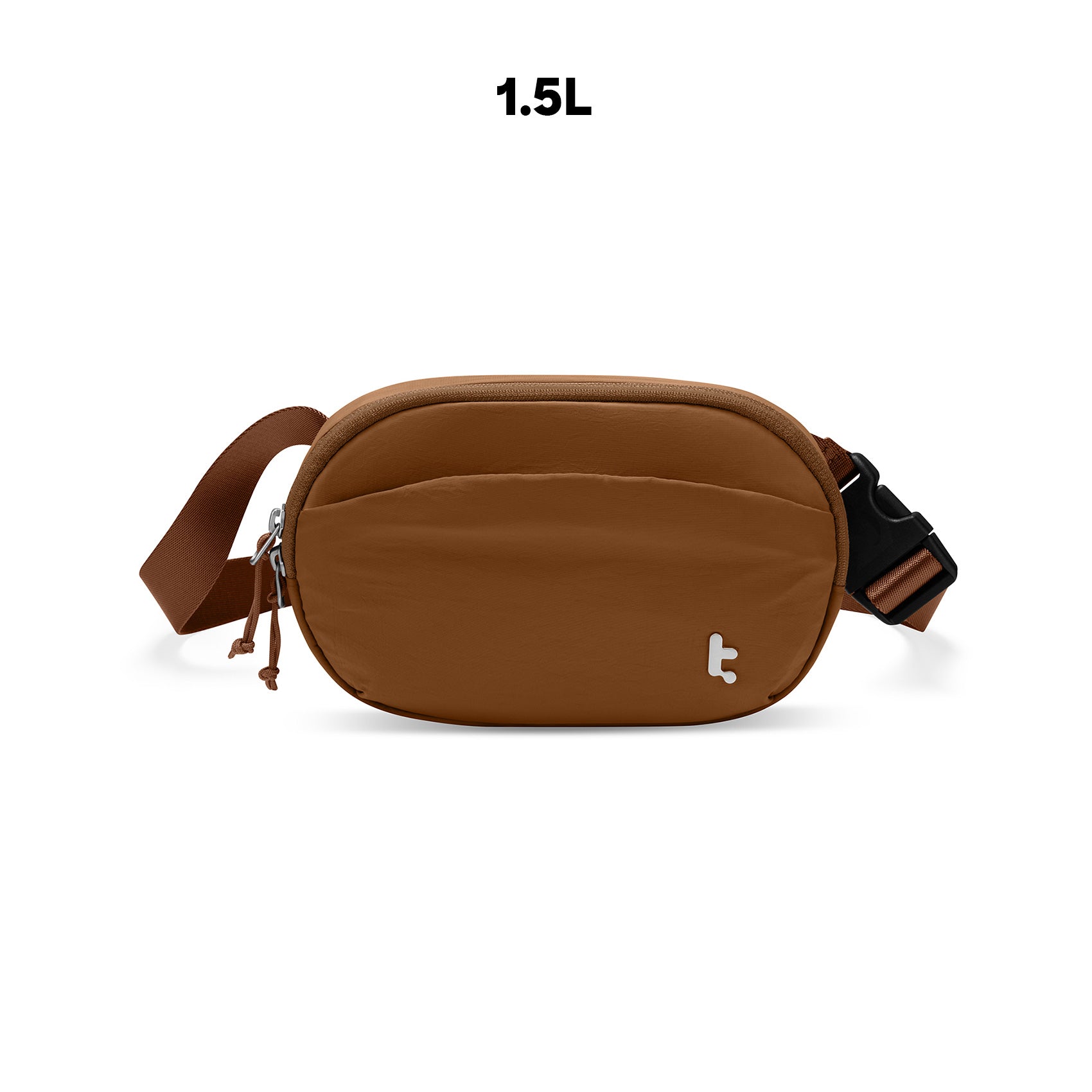 tomtoc T32 1.5L Slingbean Belt Bag / Crossbody Bag / Sling Bag / Waist Bag with RFID Blocking - Caramel