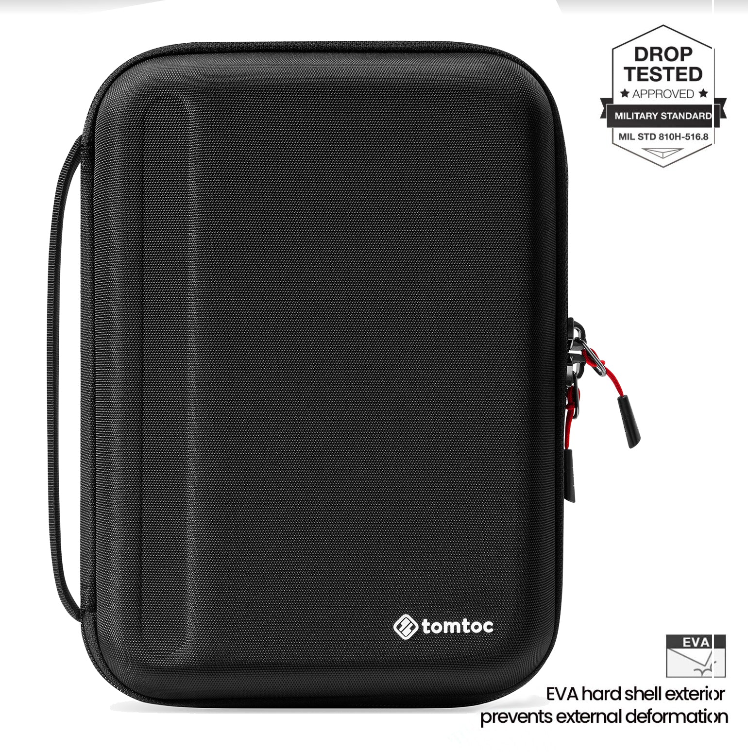 tomtoc 11 Inch Plus Tablet Padfolio Eva Case - Cactus Green