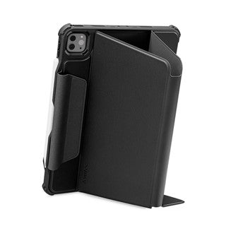 tomtoc 11 Inch iPad Pro Wireless Apple Pencil Charging / Detachable Protective Case - Diamond Black