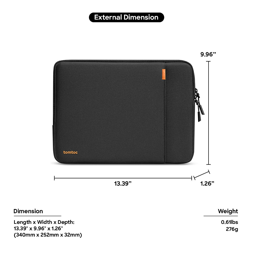 tomtoc Defender-A13 Laptop Sleeve for MacBook Pro 14 Inch