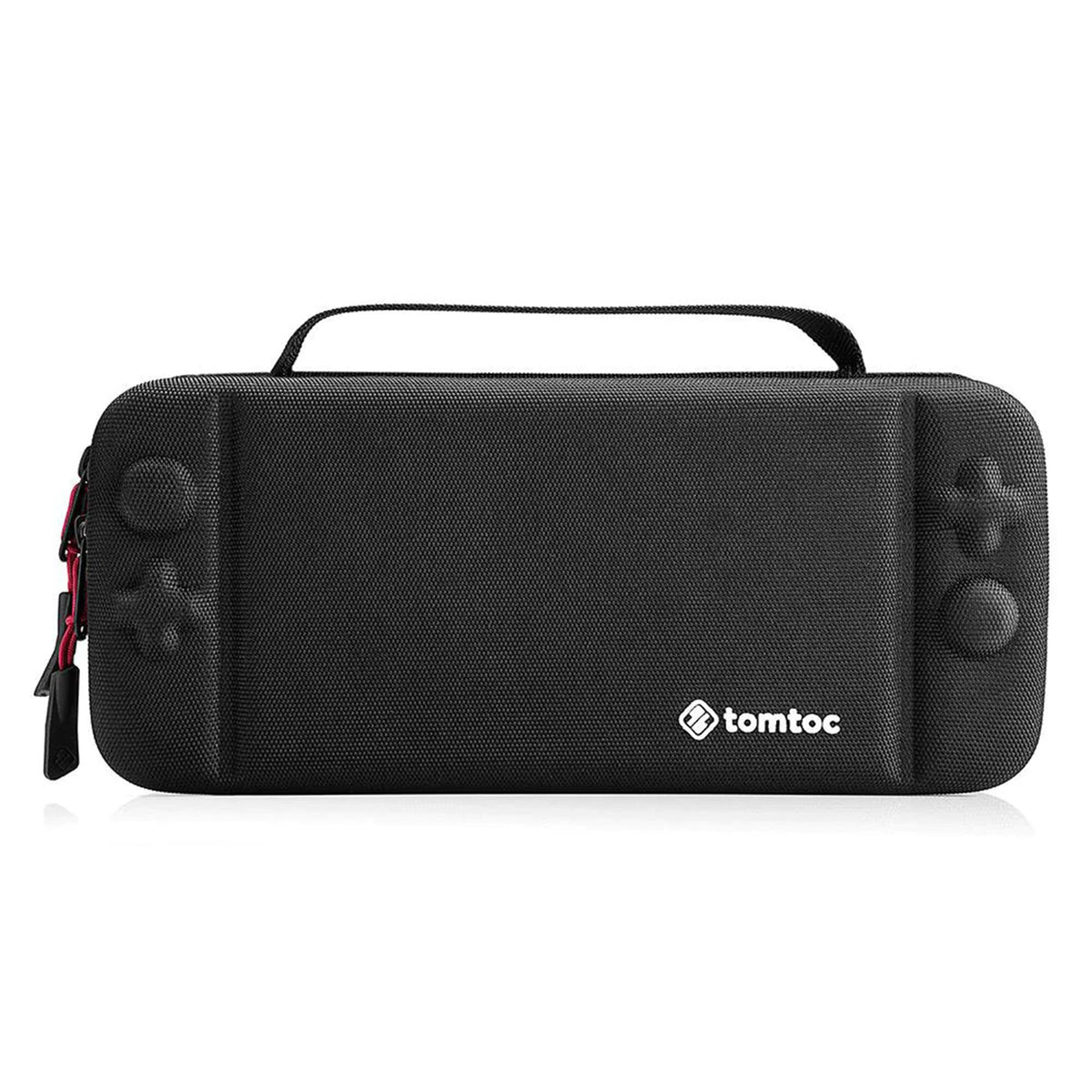 tomtoc Carrying Case Travel Nintendo Switch Case with Pocket - Nintendo Switch / OLED - Black