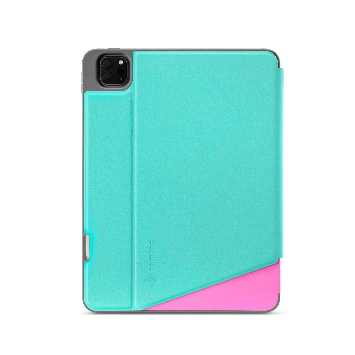 tomtoc 11 Inch Trifold Vertical Case - Blue Mint