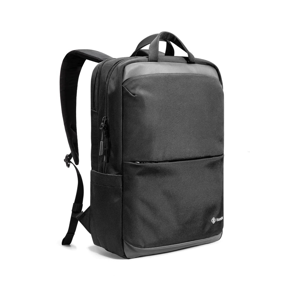 tomtoc 15.6 Inch Premium Urban Laptop Backpack - Black