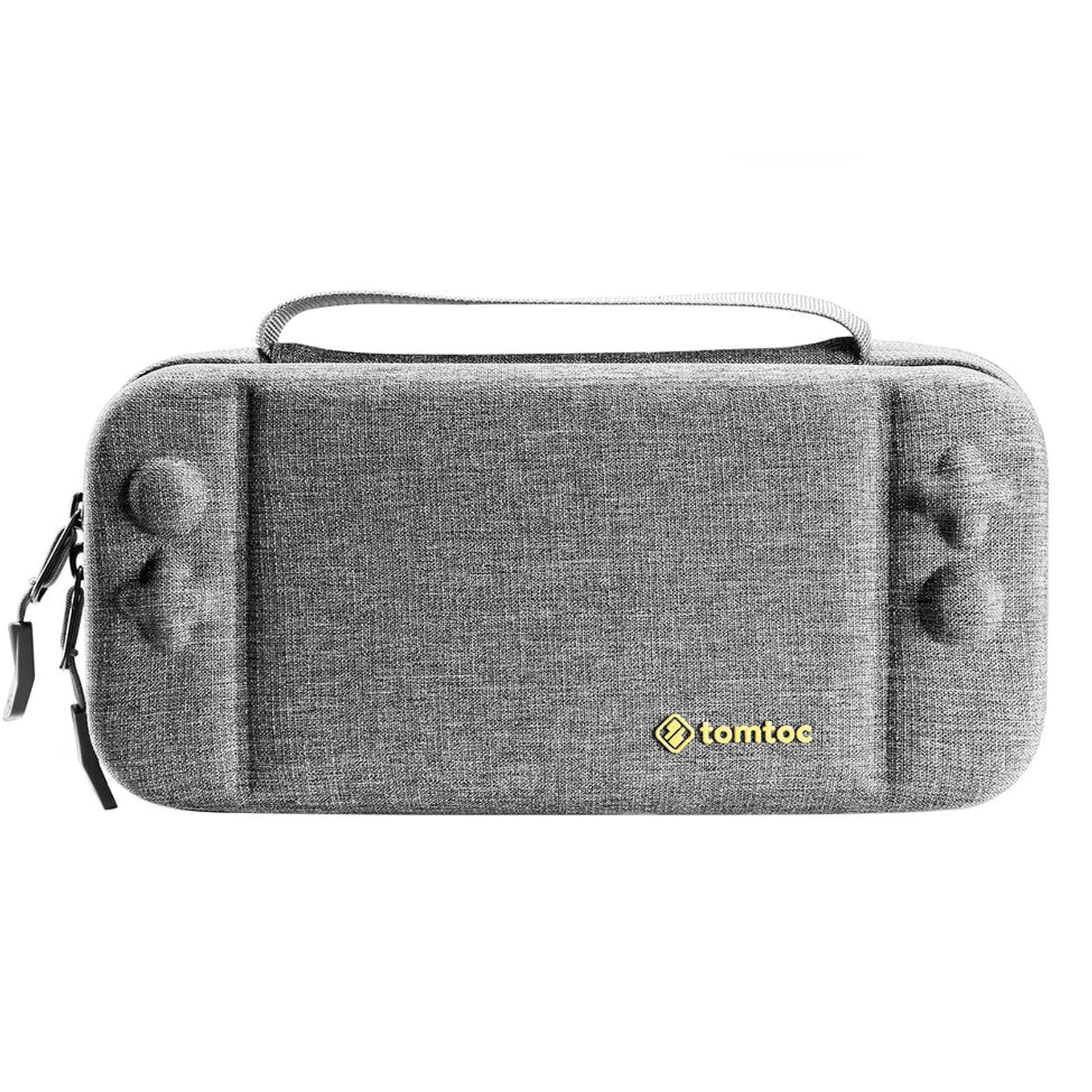 tomtoc Carrying Case Travel Nintendo Switch Case with Pocket - Nintendo Switch / OLED - Gray