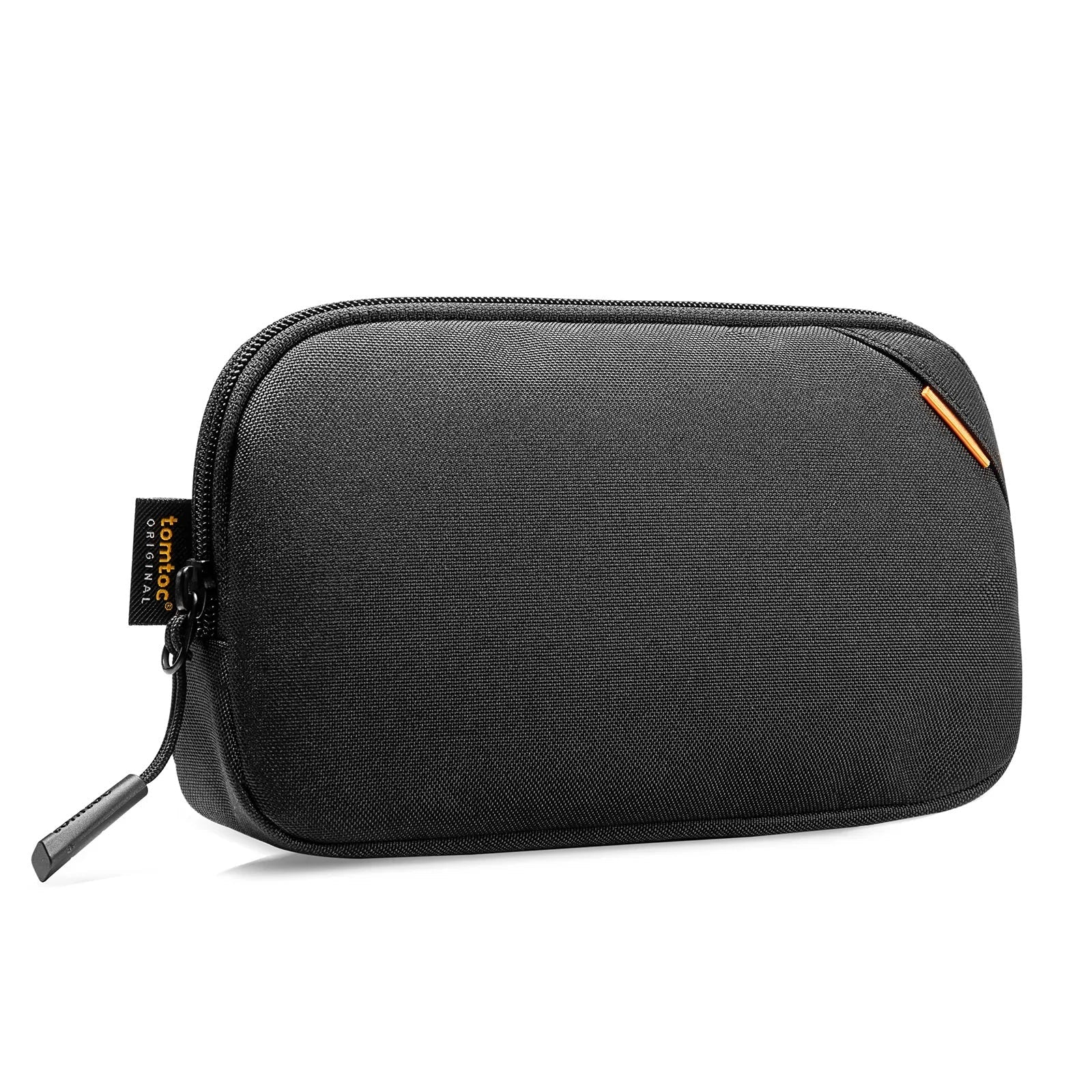 tomtoc Recycled Portable Water-Resistant Storage Bag - Electronic Organizer / Travel Organizer - Black