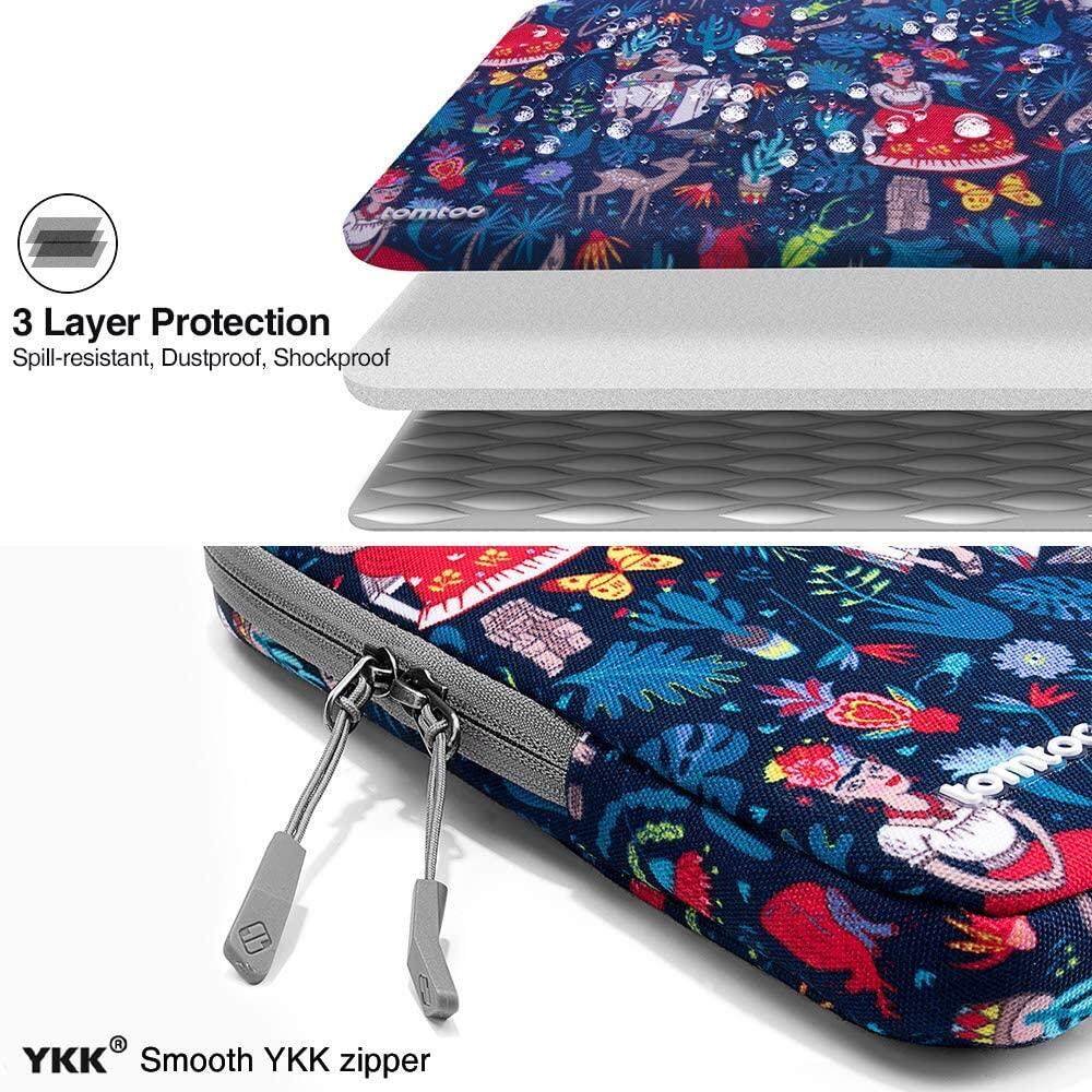 tomtoc 13 Inch Versatile 360 Protective Laptop Sleeve / MacBook Sleeve - Dazzling Blue