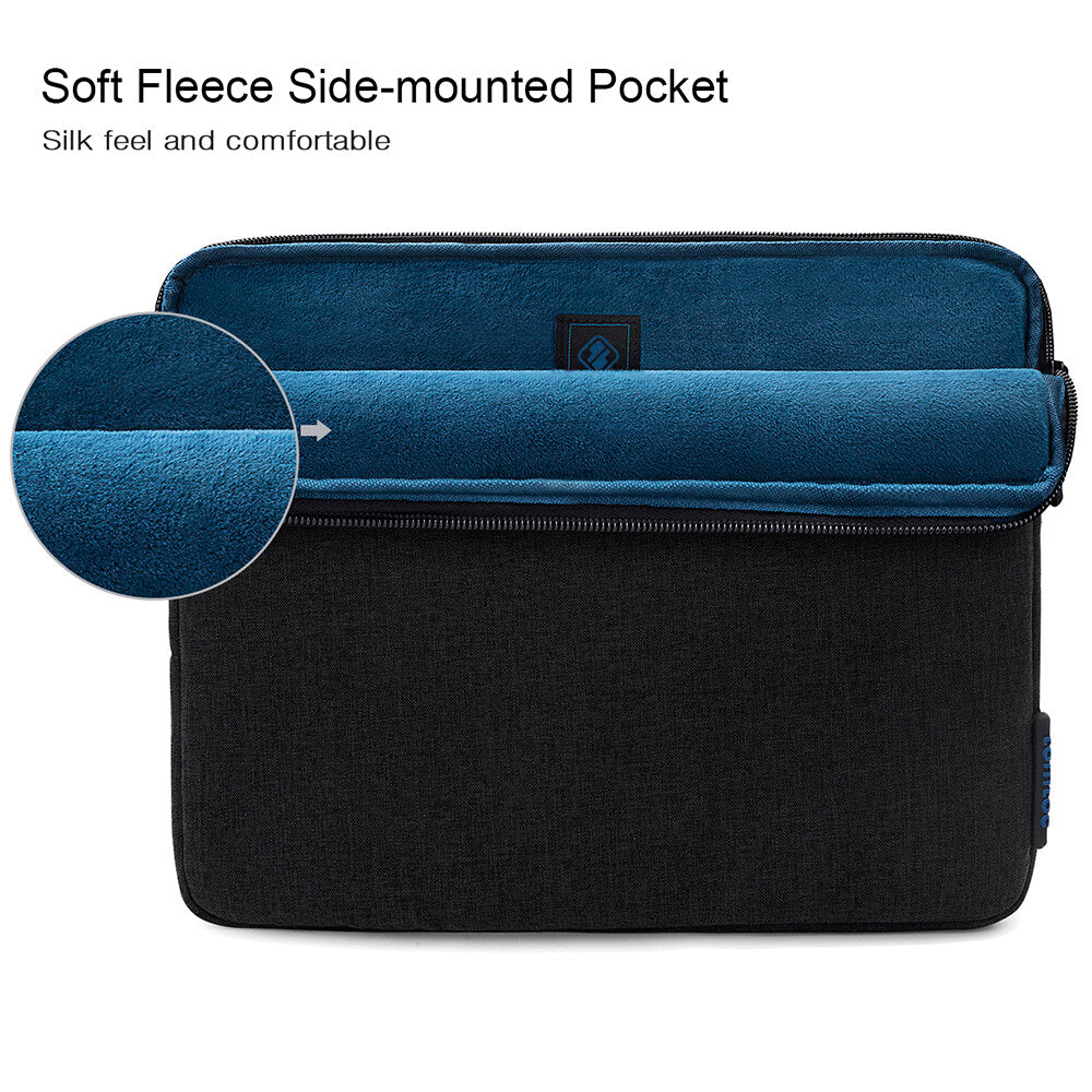 tomtoc 11 Inch Classic Tablet Case Sleeve Bag - Black