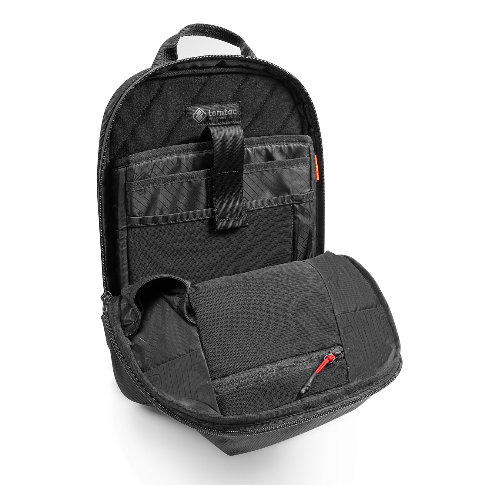 tomtoc 14 Inch Croxbody Shoulder Bag / Sling Bag / Crossbody bag / Men Bag - Black