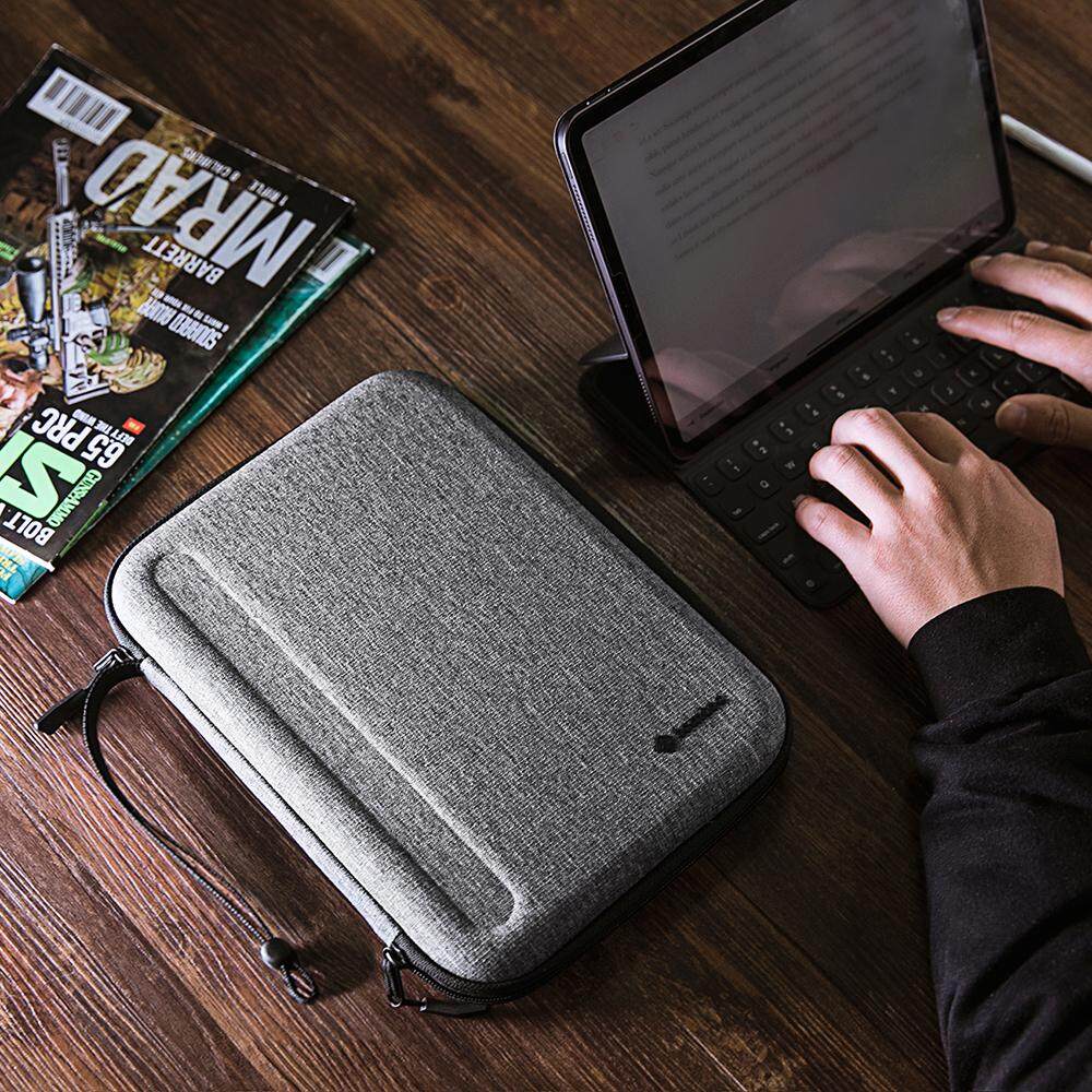 tomtoc 11 Inch Tablet Padfolio Eva Case - Gray