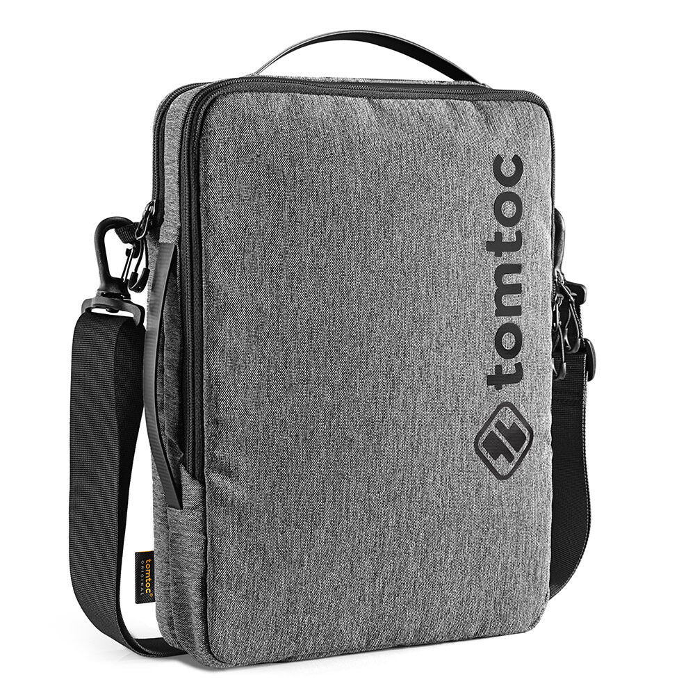 tomtoc DefenderACE-A04 Laptop Gray Shoulder Bag for MacBook Pro 14 Inch