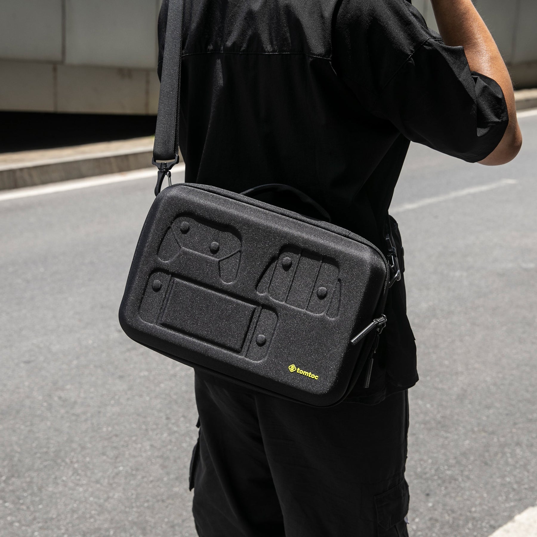 tomtoc Hardshell Carrying Protective Storage Case Fit Controller & 36 Games Card - Nintendo Switch