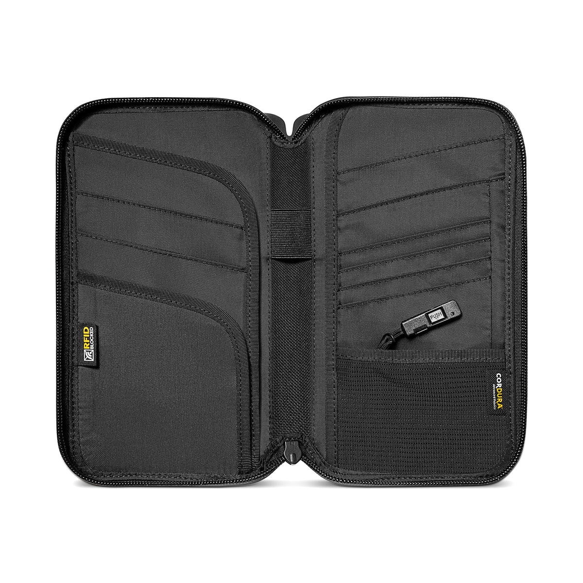 tomtoc Navigator Passport Holder / Passport Wallet / Travel Accessories - Black