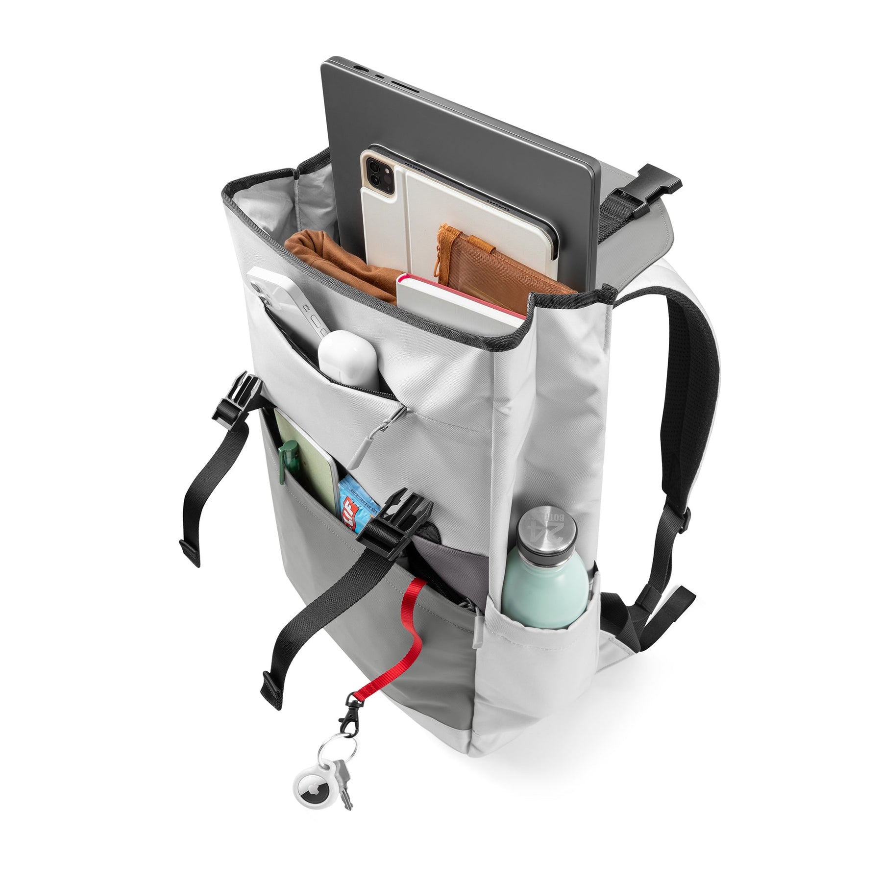 tomtoc 16 Inch Flap Lightweight & Water-Resistant Laptop Backpack - Tephra
