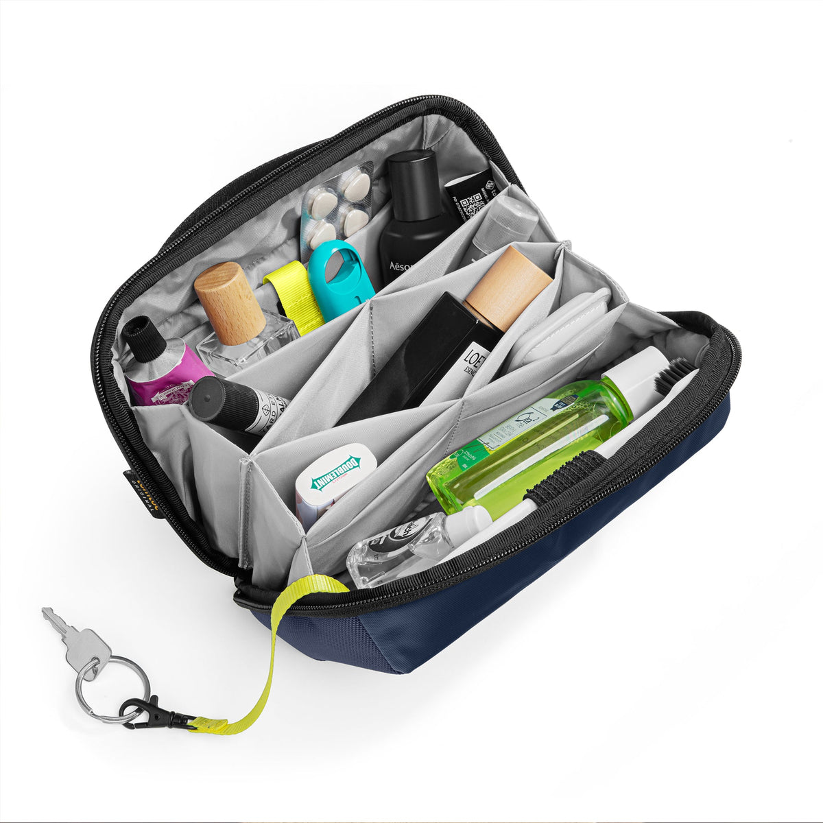 tomtoc Accessories Tech Pouch Water-Resistant Storage Bag - Black