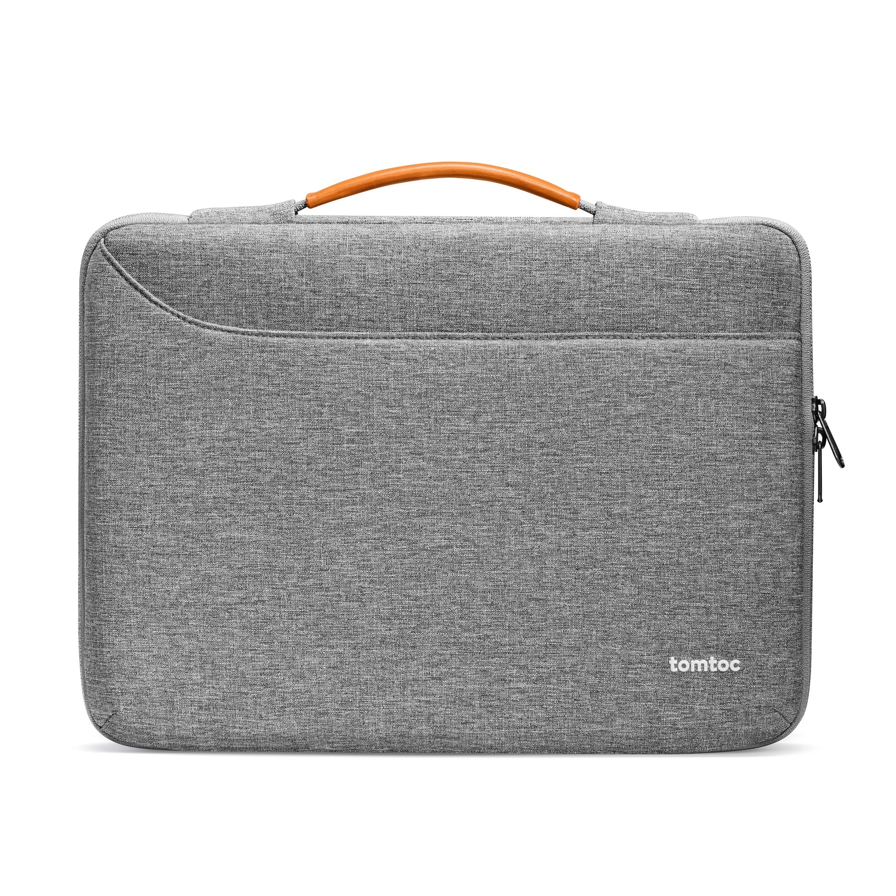 tomtoc 14 Inch Laptop Briefcase 360 Protective Sleeve - Gray