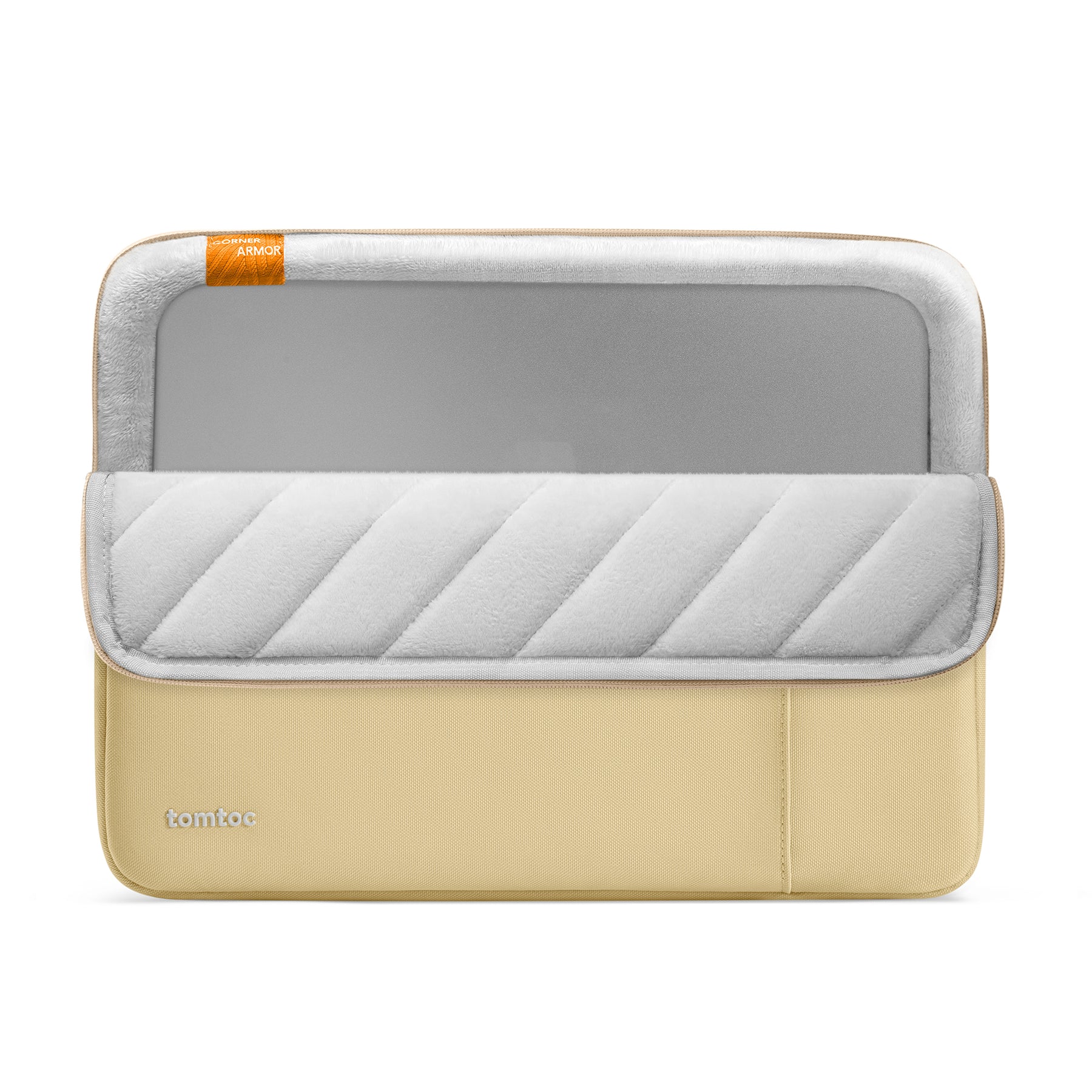 tomtoc 14 Inch Versatile 360 Protective MacBook Sleeve - Yellowish