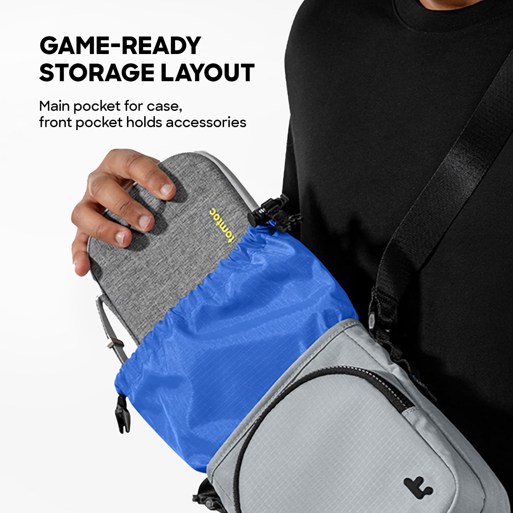 [New] tomtoc GameOn-G50 Nintendo Switch 2 JoyCarry Sling Bag