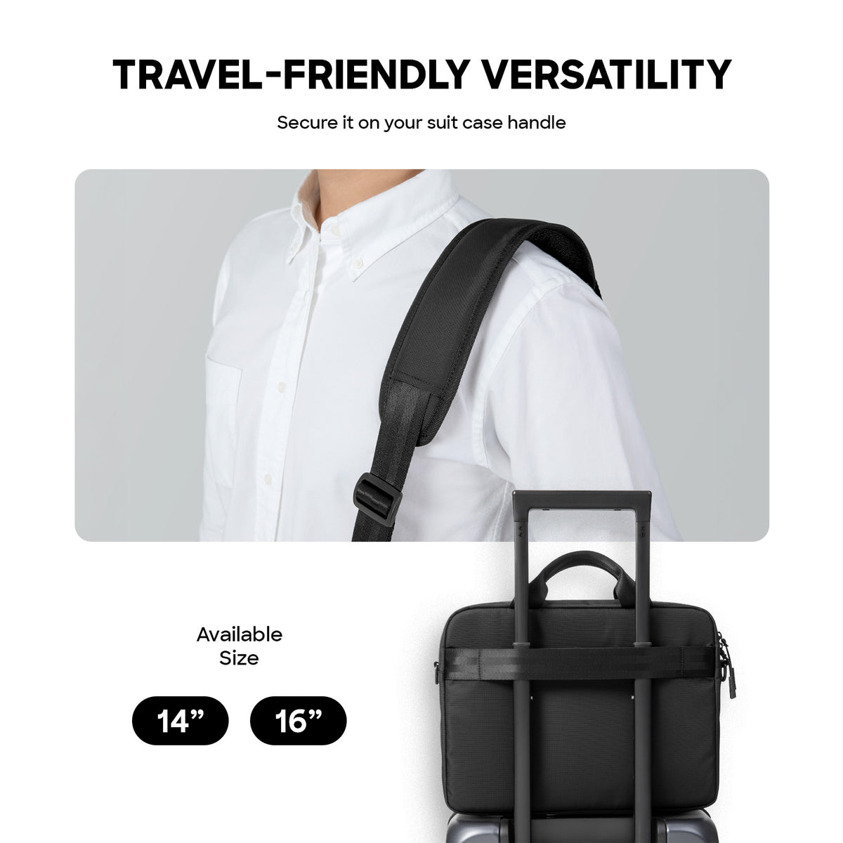 [New] tomtoc Navigator-A33 Laptop Shoulder Bag