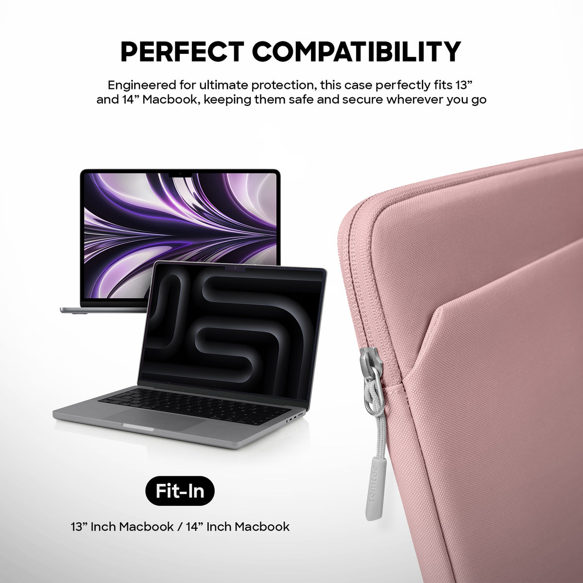 tomtoc Light-A18 Laptop Sleeve for MacBook Air 15 Inch
