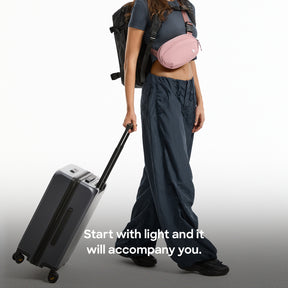 tomtoc T32 1.5L Slingbean Belt Bag / Crossbody Bag / Sling Bag / Waist Bag with RFID Blocking - Gray