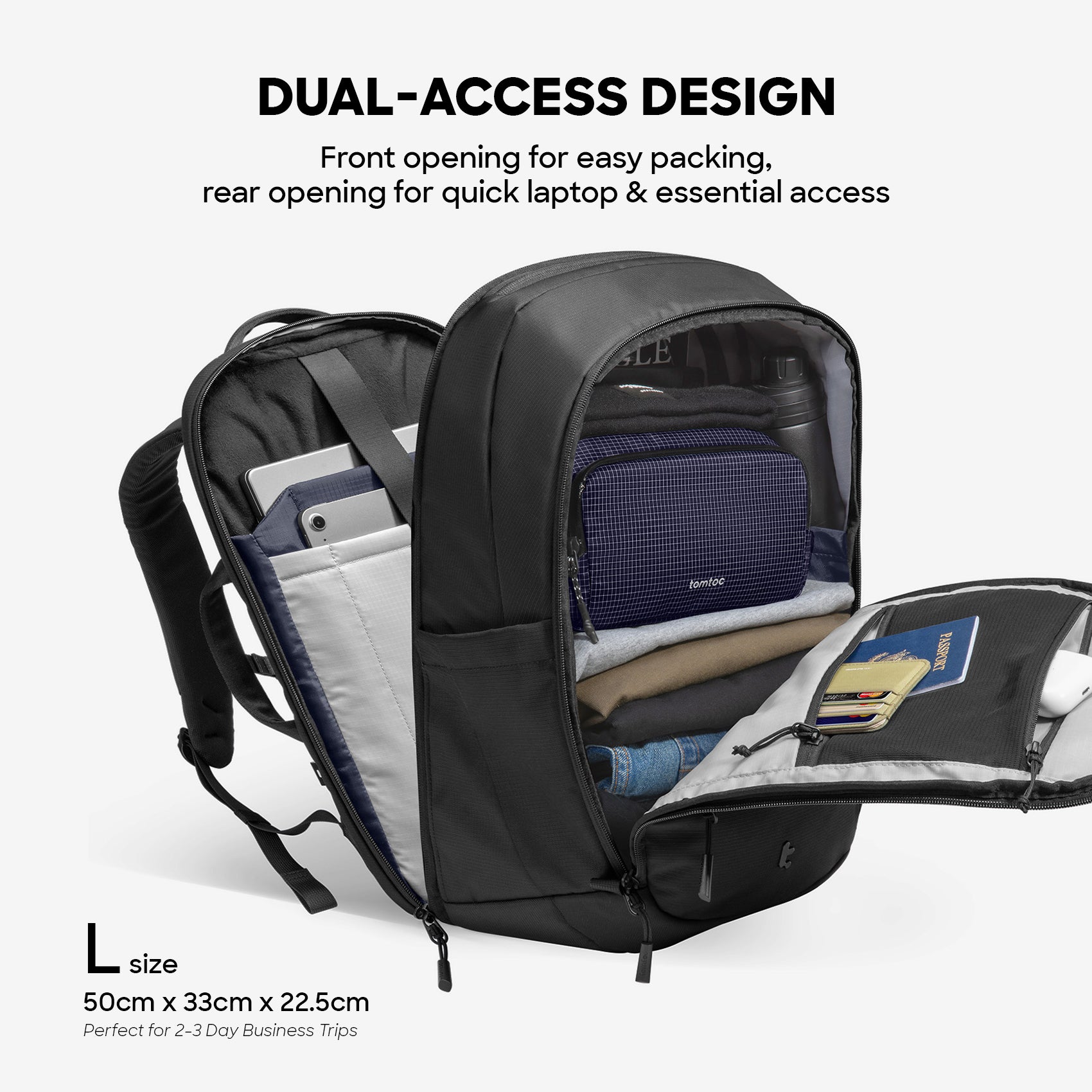 [New] tomtoc UrbanEX-T77 Laptop Backpack - S / M / L