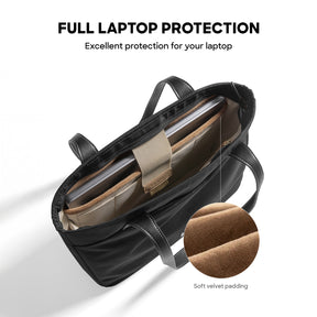 tomtoc 14 Inch Lady Laptop / Tote Bag / Women Bag / Ladies Bag - Black