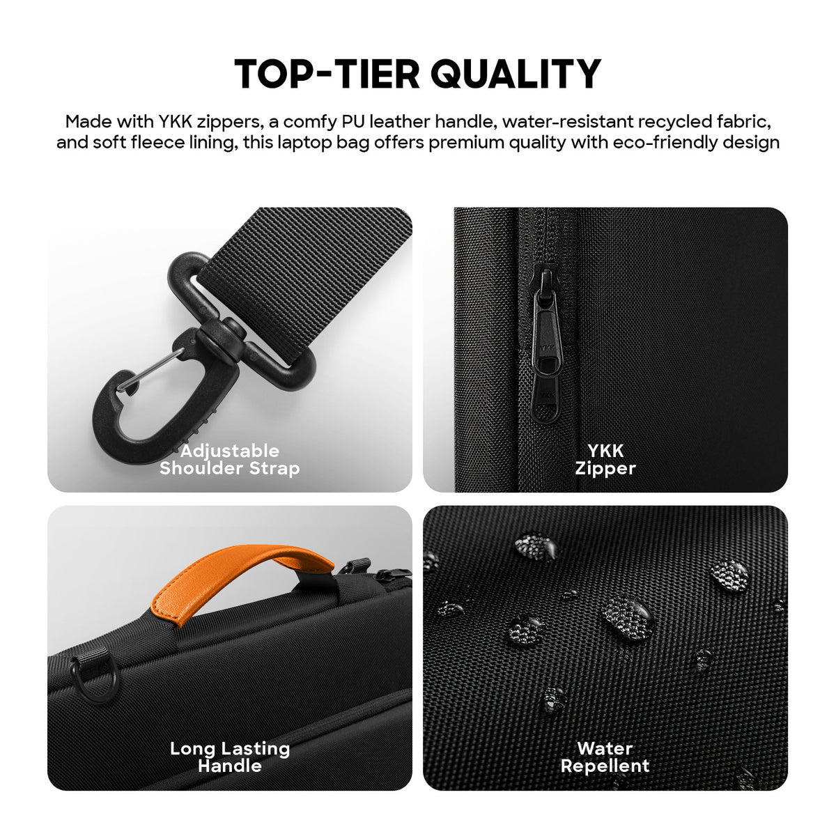 tomtoc Defender-A40 Laptop Shoulder Bag for MacBook Pro 14 Inch