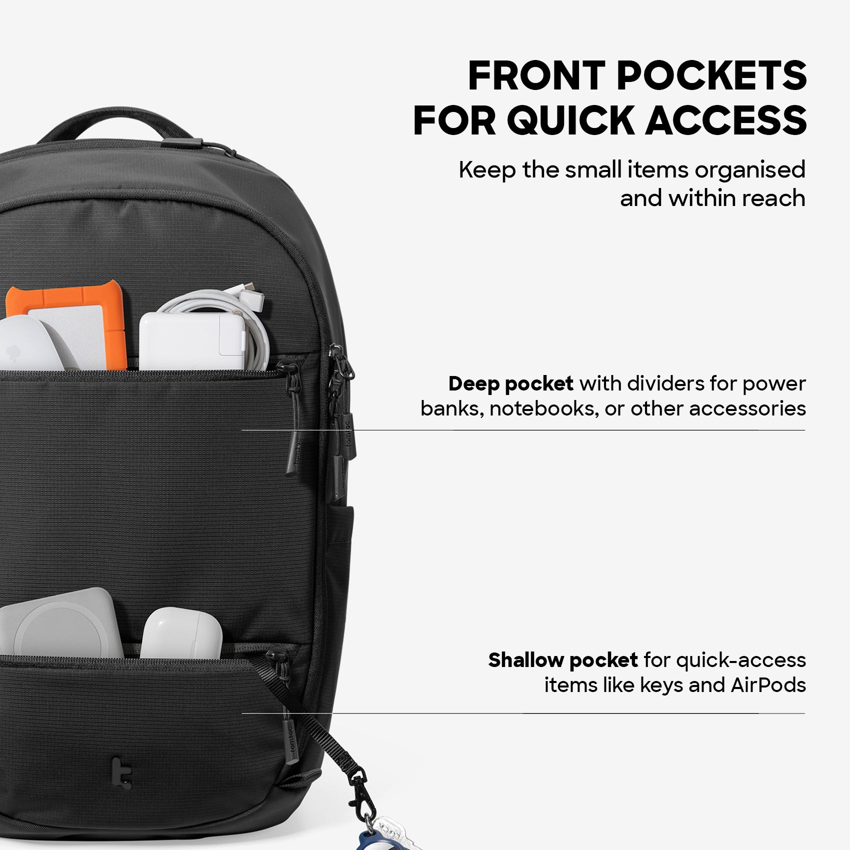 [New] tomtoc UrbanEX-T77 Laptop Backpack - S / M / L