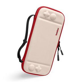 tomtoc Slim Protective Carrying Case with 10 Game Cartridges - Nintendo Switch & OLED Model - Red White