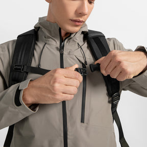 tomtoc T67 Travel Laptop Backpack 17.3 Inch Men Bag Water-Resistant MacBook Bag