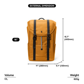 Vintpack TA1 Backpack 17L - Yellow