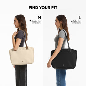tomtoc 14 Inch Lady Laptop / Tote Bag / Women Bag / Ladies Bag - Black