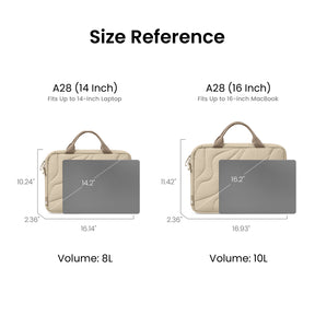 [New] tomtoc Terra-A28 Puffy Laptop Carrying Bag